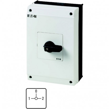 Eaton-moeller T5B-4-8294/I4 Y7-207232 EATON ELECTRIC Changeoverswitches, Contacts: 8, 63 A, front plate: 1-0-2, 90 ..