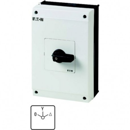 EATON - MOELLER T5B-4-8410/I4 T5B-4-8410/I4 207234 Y7-207234 EATON ELECTRIC Star-delta switches, Contacts: 8, 63 A, front plate: 0-Y-D, 60..