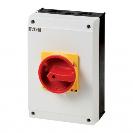 Eaton-moeller T5B-1-8200/I4/SVB Y7-207240 EATON ELECTRIC Main switch, 1 pole, 63 A, Emergency-Stop function, 90 °, ..