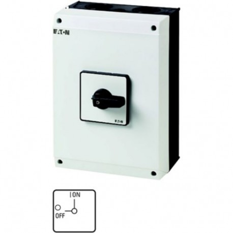 Eaton-moeller T5-3-8342/I5 Y7-207267 EATON ELECTRIC On-Off switch, 6 pole, 100 A, 90 °, surface mounting
