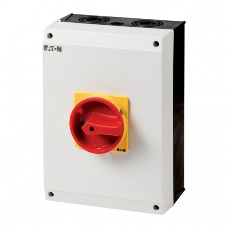 Eaton-moeller T5-4-8344/I5/SVB Y7-207283 EATON ELECTRIC Main switch, 8-pole, 95 A, Emergency-Stop function, 90 °, L..