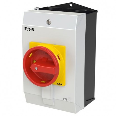 Eaton-moeller P1-25/I2/SVB/HI11 Y7-207297 EATON ELECTRIC Main switch, 3 pole + 1 N/O + 1 N/C, 25 A, Emergency-Stop ..