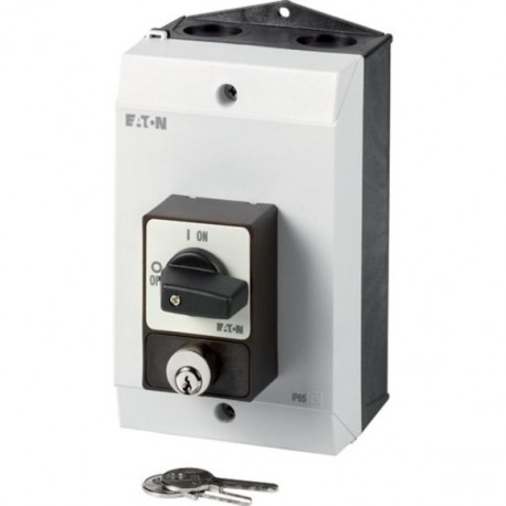 EATON - MOELLER P1-25/I2/SVA(A) P1-25/I2/SVA(A) 207304 Y7-207304 EATON ELECTRIC ON-OFF switches, 3 pole, 25 A, Cylinder lock SVA, surface mo..