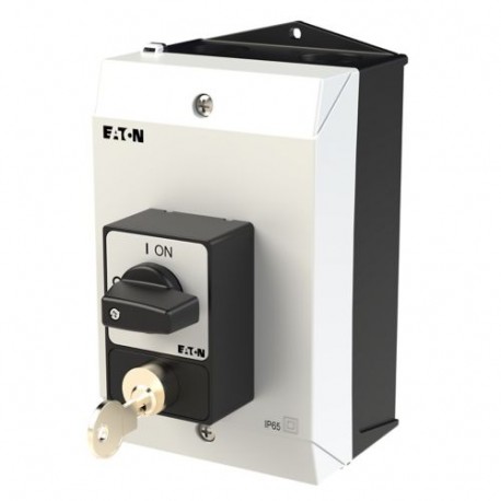 Eaton-moeller P1-32/I2/SVA(A) Y7-207325 EATON ELECTRIC ON-OFF switches, 3 pole, 32 A, Cylinder lock SVA, surface mo..