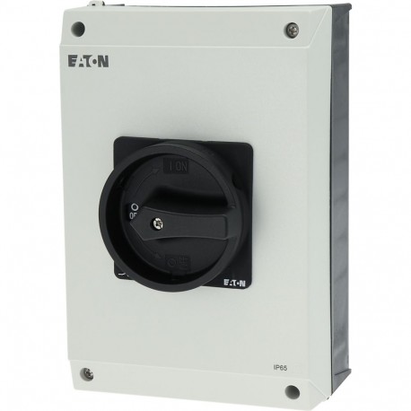 EATON - MOELLER P3-63/I4/SVB-SW P3-63/I4/SVB-SW 207344 Y7-207344 EATON ELECTRIC Main switch, 3 pole, 63 A, STOP function, Lockable in the 0 ..