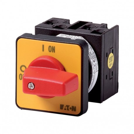 EATON - MOELLER T0-2-8900/E-RT T0-2-8900/E-RT 207399 Y7-207399 EATON ELECTRIC On-Off switch, 3 pole + N, 20 A, Emergency-Stop function, 90 ..