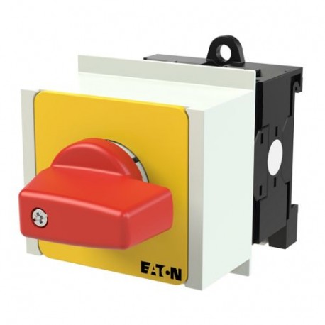 Eaton-moeller T0-2-8900/IVS-RT Y7-207404 EATON ELECTRIC On-Off switch, 3 pole + N, 20 A, Emergency-Stop function, 9..