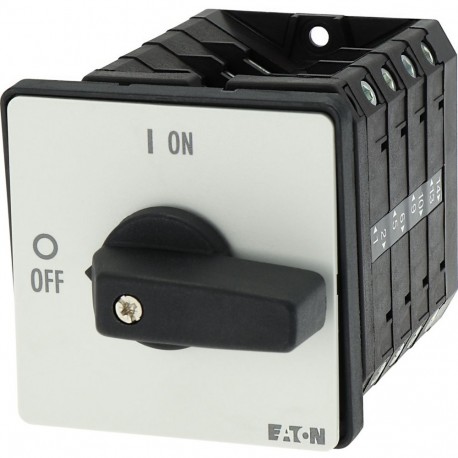 Eaton-moeller T5-4-15682/E Y7-207412 EATON ELECTRIC On-Off switch, 6 pole + 1 N/O + 1 N/C, 100 A, 90 °, flush mount..