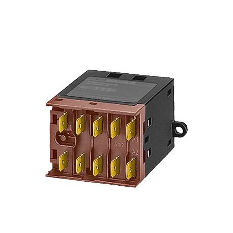 Siemens 3TH2082-7BB4 Contactor relay, 22E, EN 50011, 2 NO + 2 NC flat connector terminal Screw mounting (dia..