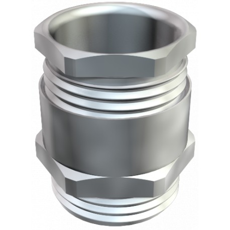 OBO BETTERMANN 162 MS M63 162 MS M63 2083736 OBO BETTERMANN Cable gland with cutting ring, M63, Nickel-plated, Brass, CuZn