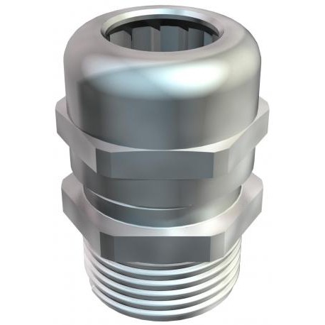 OBO BETTERMANN V-TEC VM LM20 MS V-TEC VM LM20 MS 2086123 OBO BETTERMANN Cable gland with long connection thread, M20, Nickel-plated, Brass, ..
