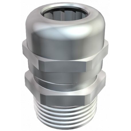 OBO BETTERMANN V-TEC VM LM50 MS V-TEC VM LM50 MS 2086147 OBO BETTERMANN Cable gland with long connection thread, M50, Nickel-plated, Brass, ..