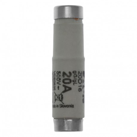 Eaton-moeller FUSE-D1 20A T GL/GG 500VAC E16 EATON ELECTRIC Fuse-link, LV, 20 A, AC 500 V, D1, gL/gG, IEC, time-delay