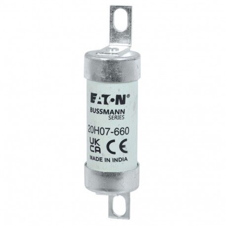 Eaton-moeller 20H07-660 EATON ELECTRIC Fuse-link, low voltage, 20 A, AC 660 V, DC 250 V, BS88/A2, 22 x 82 mm, gL/gG, BS