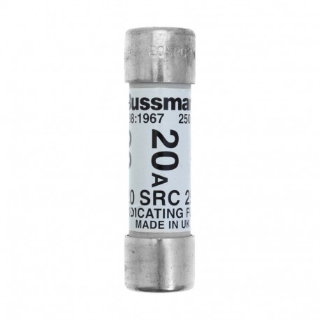 Eaton-moeller 20Amp 250V dc TRACTION FUSE EATON ELECTRIC Fuse-link, high speed, 20 A, DC 250 V, 21 x 76 mm, BS