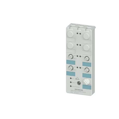 Siemens 3RK2100-1EQ20-0AA3 AS-i compact module K45 digital A/B slave, 3DQ, IP67 3 x output, 1 A 24 V DC 3 x ..
