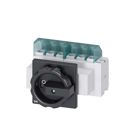 Siemens 3LD2103-4VP51 SENTRON, Switch disconnector 3LD, main switch, 6-pole, Iu: 25 A, Operating power / at ..