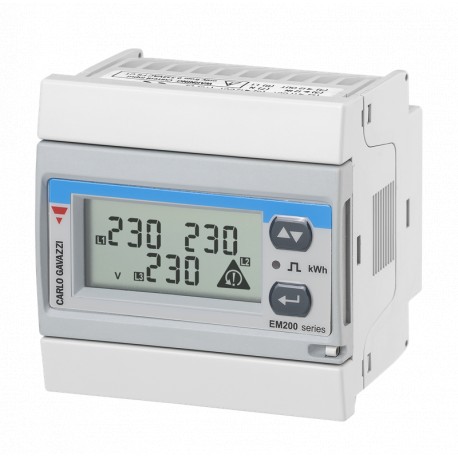 CARLO GAVAZZI EM21072DAV63XOXX EM21072DAV63XOXX CARLO GAVAZZI Selected parameters FUNCTION Energy analyzer MOUNTING DIN-rail and Panel POWE..