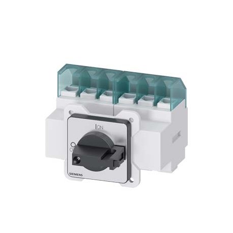 SIEMENS 3LD2122-3VK11 3LD2122-3VK11 SIEMENS SENTRON, Switch disconnector 3LD, main switch, 6-pole, Iu: 25 A, Operating power / at ..
