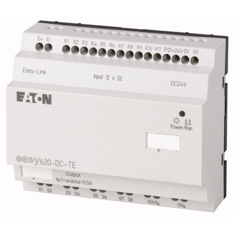 Eaton-moeller EASY620-DC-TE 0004520946 EATON ELECTRIC I/O expansion, 24 V DC, 12DI, 8DO-Trans, easyLink
