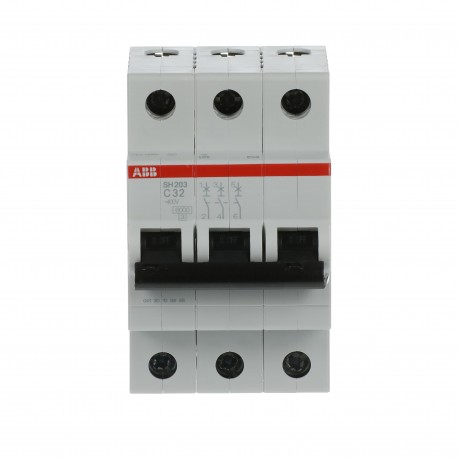 Abb 2CDS213001R0164 Int.aut. SH203-C16 3p 16A C 6kA