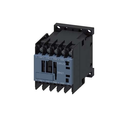 Siemens 3RH2131-4AN60 contactor relay, 3 NO + 1 NC, 200 V AC, 50 Hz / 200-220 V, 60 Hz, ring cable lug conne..