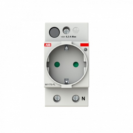 Abb 2CSM214000R0721 M1175-FL Modular socket: german schuko standard