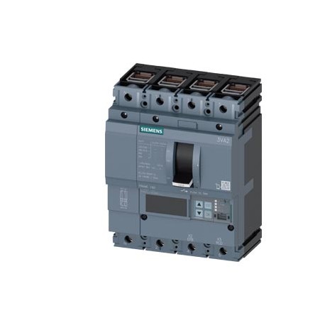 SIEMENS 3VA2140-7KQ46-0AA0 3VA2140-7KQ46-0AA0 SIEMENS circuit breaker 3VA2 IEC Frame 160 breaking capacity class C Icu 110 kA @ 415 V 4..