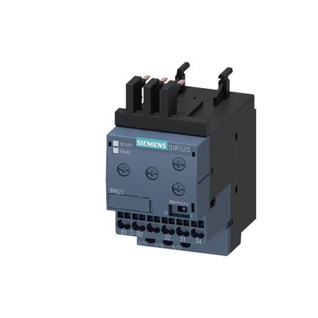 Siemens 3RR2141-2AA30 Monitoring relay, can be mounted to Contactor 3RT2, Size S00 basic, analog adjustment ..