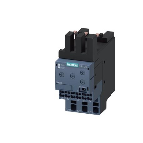 Siemens 3RR2142-2AW30 Monitoring relay, can be mounted to Contactor 3RT2, Size S0 basic, analog adjustment A..