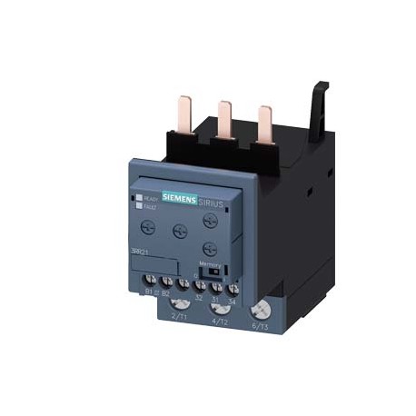 Siemens 3RR2143-1AW30 Monitoring relay, can be mounted to Contactor 3RT2, Size S2 basic, analog adjustment A..