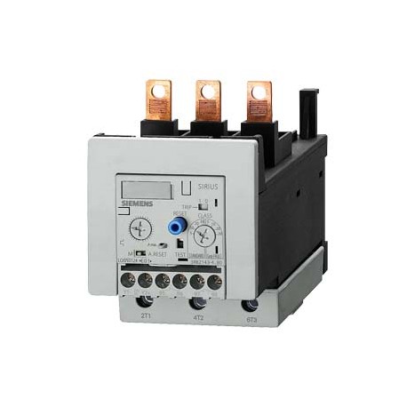 Siemens 3RB2143-4EB0 Overload relay 25...100 A For motor protection Size S3, Class 5...30 Contactor mounting..