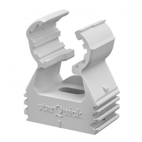 Obo-bettermann SQ-10 LGR OBO BETTERMANN starQuick clip , 9,5-12mm, Light grey, 7035, Polyamide, PA