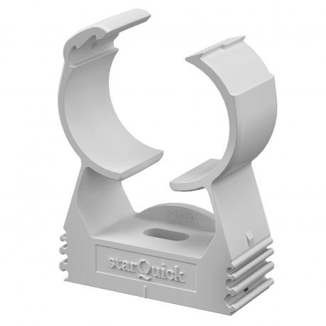 OBO BETTERMANN SQ-25 LGR SQ-25 LGR 2146207 OBO BETTERMANN starQuick clip , 24-28mm, Light grey, 7035, Polyamide, PA