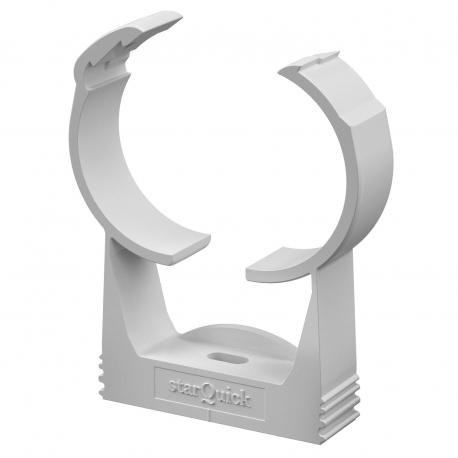 OBO BETTERMANN SQ-47 LGR SQ-47 LGR 2146363 OBO BETTERMANN starQuick clip , 44-50mm, Light grey, 7035, Polyamide, PA