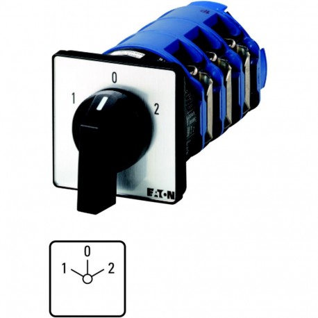 Eaton-moeller T6-3-8212/E/HI12 Y7-214781 EATON ELECTRIC Changeoverswitches, Contacts: 9, 150 A, front plate: 1-0-2,..