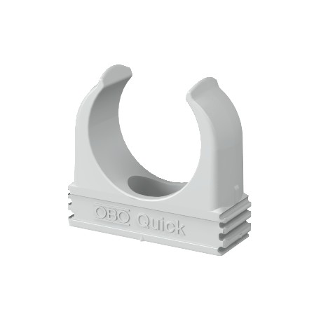 Obo-bettermann 2955 M20 OBO BETTERMANN Quick clip , M20, Light grey, 7035, Polypropylene, PP
