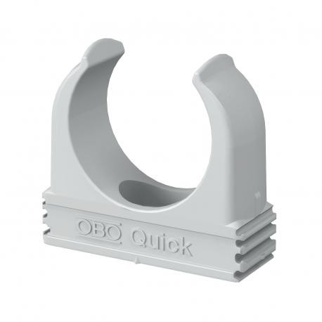 OBO BETTERMANN 2955 M32 2955 M32 2149022 OBO BETTERMANN Quick clip , M32, Light grey, 7035, Polypropylene, PP
