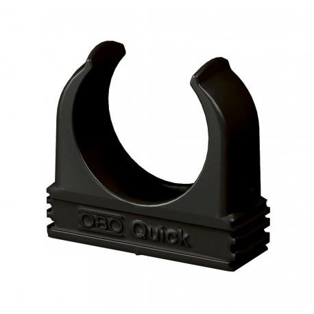 Obo-bettermann 2955 M50 SW OBO BETTERMANN Quick clip , M50, Jet black, 9005, Polypropylene, PP