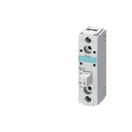 Siemens 3RF2150-1BA04 Semiconductor relay, 1-phase 3RF2 Overall width 22.5 mm, 50 A 48-460 V / 24 V DC screw..