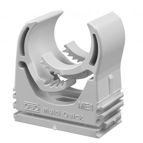 OBO BETTERMANN M-Quick M20 LGR M-Quick M20 LGR 2153718 OBO BETTERMANN Multi-Quick clip , 16-20mm, Light grey, 7035, Polyamide, PA