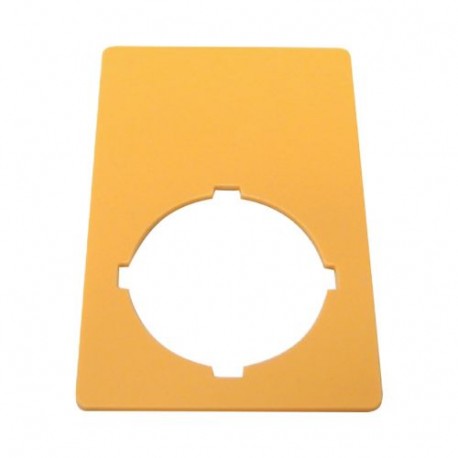 EATON - MOELLER M22-XZK-* M22-XZK-* 216479 Y7-216479 EATON ELECTRIC Label, emergency switching off, yellow, HxW 50x33mm, facility for ..