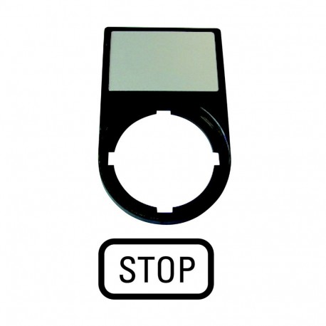 Eaton-moeller M22S-ST-GB0 Y7-216494 EATON ELECTRIC Carrier, +label, STOP