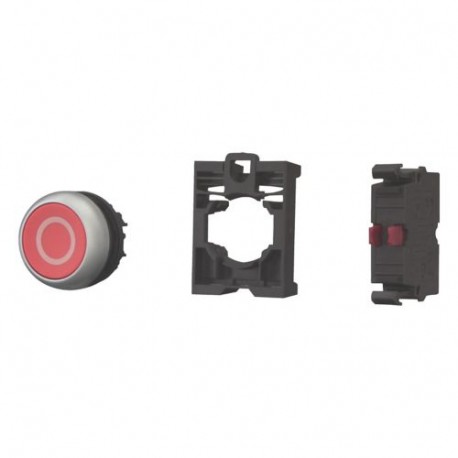 EATON - MOELLER M22-D-R-X0/K01 M22-D-R-X0/K01 216510 Y7-216510 EATON ELECTRIC Pushbutton actuator, 1N/C flush, red, front mount