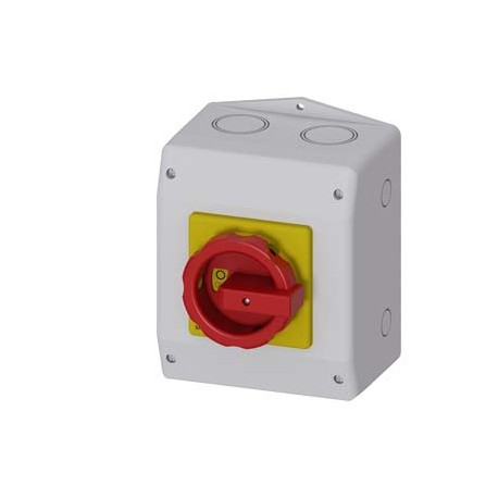 SIEMENS 3LD2165-4VD53 3LD2165-4VD53 SIEMENS SENTRON, Switch disconnector 3LD, emergency switching-off switch, 6- pole, Iu: 25 A, o..