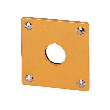 Eaton-moeller M22-EY1 Y7-216542 EATON ELECTRIC Flush mounting plate, yellow, 1 mounting location