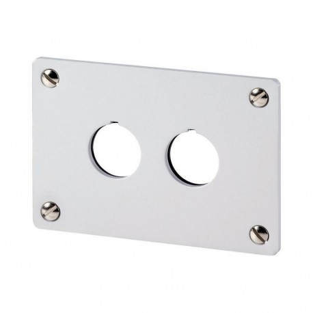 EATON - MOELLER M22-E2 M22-E2 216543 Y7-216543 EATON ELECTRIC Flush mounting plate, 2 mounting locations