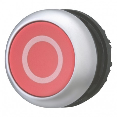 EATON - MOELLER M22-D-R-X0 M22-D-R-X0 216605 Y7-216605 EATON ELECTRIC Pushbutton, flush, red 0, momentary