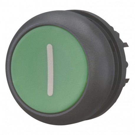 EATON - MOELLER M22S-D-G-X1 M22S-D-G-X1 216608 Y7-216608 EATON ELECTRIC Pushbutton, flush, green I, momentary