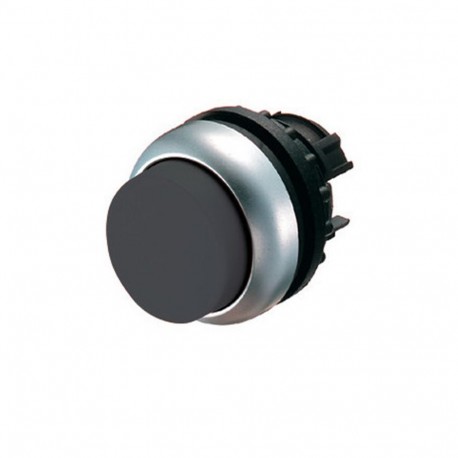 EATON - MOELLER M22-DH-S M22-DH-S 216636 Y7-216636 EATON ELECTRIC Pushbutton, raised, black, momentary